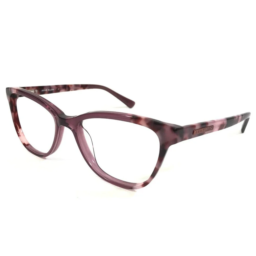 Anne Klein Eyeglasses Frames AK5069 501 PLUM Purple Tortoise Cat Eye 53-16-135